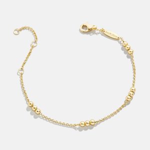 Rylee 14K Gold Bracelet - Gold Bead