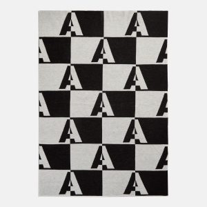 Opposites Attract Custom Blanket - Gray/Black