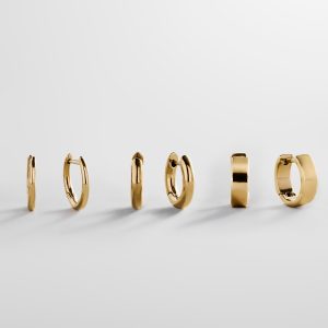 Maris Waterproof Earring Set - Gold
