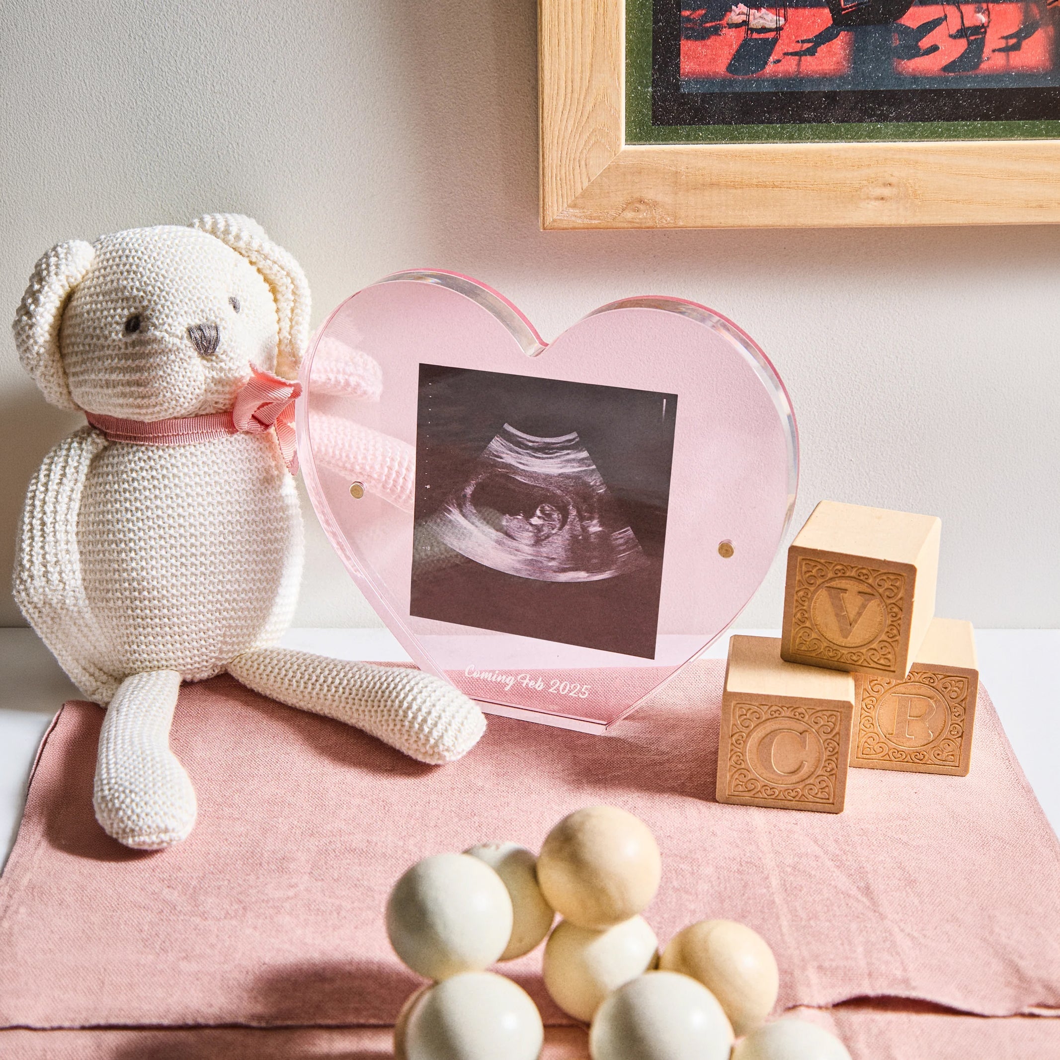 Picture Perfect Acrylic Frame - Heart Shape - Image 4