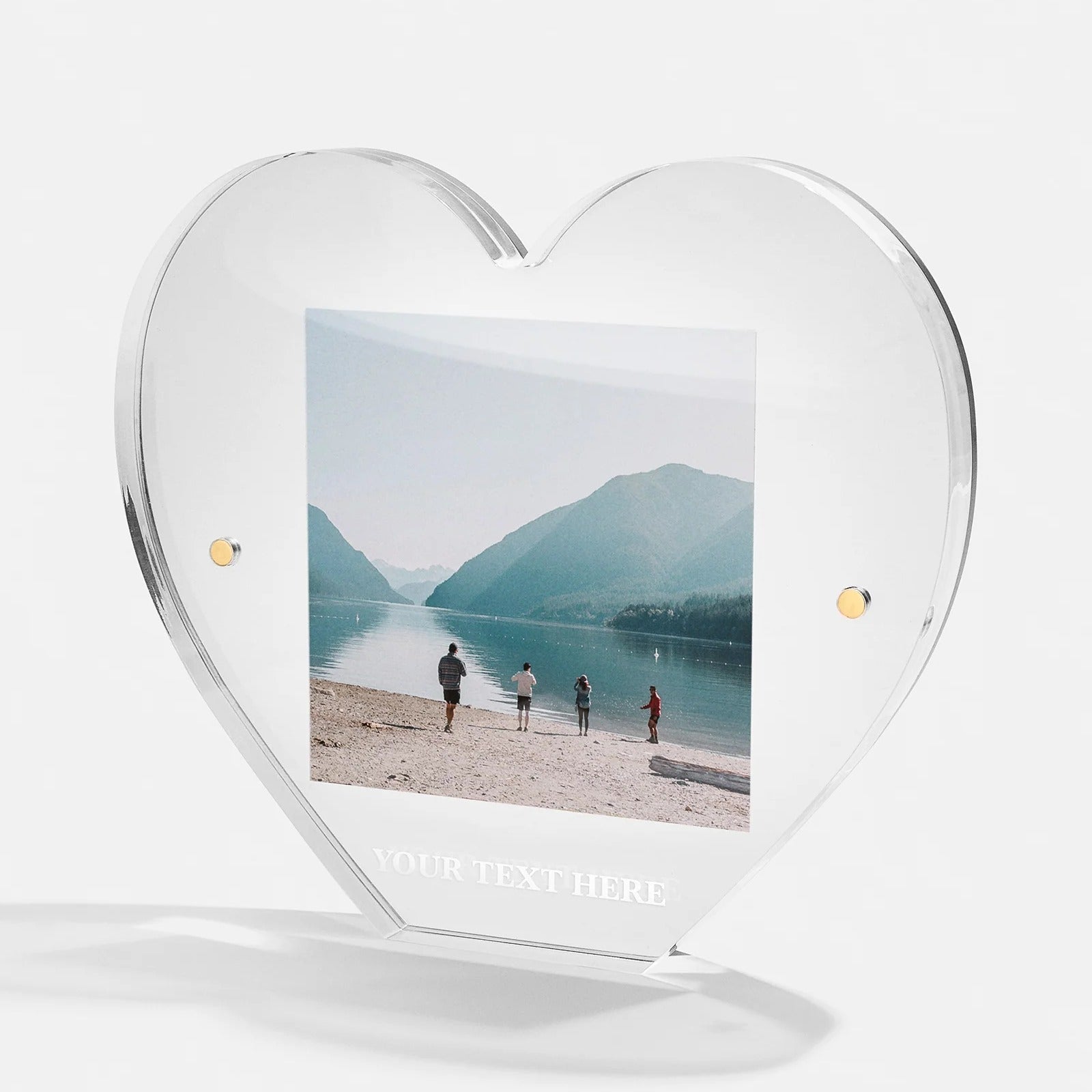 Picture Perfect Acrylic Frame - Heart Shape - Image 7