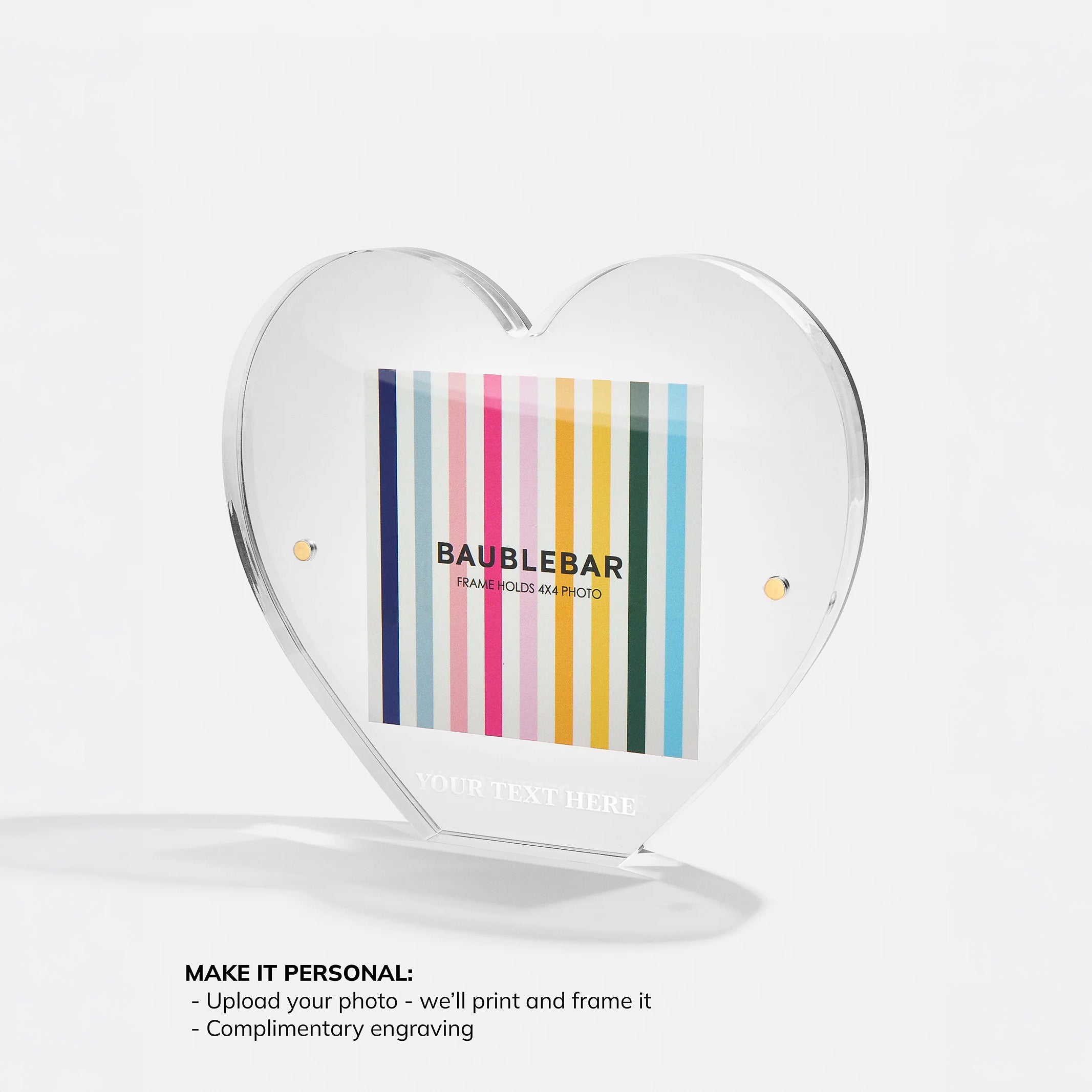 Picture Perfect Acrylic Frame - Heart Shape - Image 6