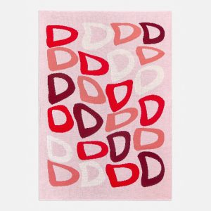 Get Wavy Custom Blanket - Light Pink/Red