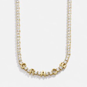 Bennett Custom Tennis Necklace - Standard