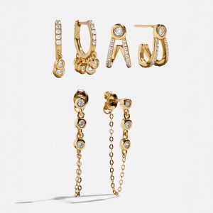 Heidi 18K Gold Earring Set - Heidi 18K Gold Earring Set