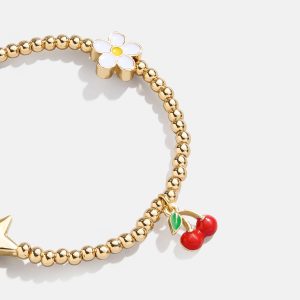 Made You Smile Kids' Charm Bracelet - Cherry