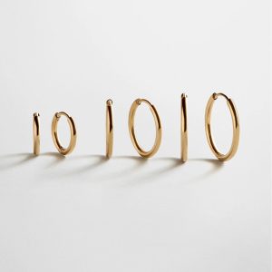 Verbena Waterproof Earring Set - Gold