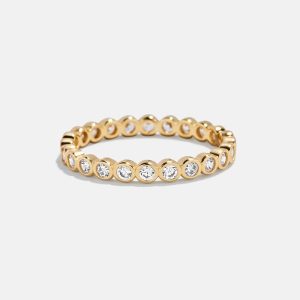 Amalie 18K Gold Ring - Gold/Pav??