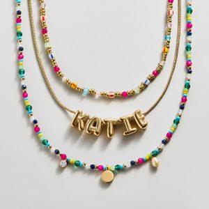 Rowan Semi-Precious Custom Layered Necklace - St. Tropez