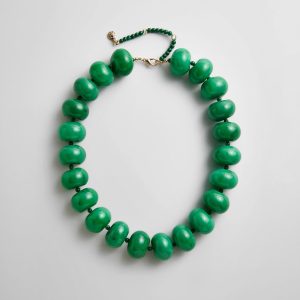 Joan Semi-Precious Necklace - Malachite