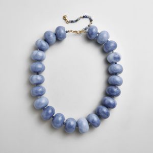 Joan Semi-Precious Necklace - Blue Sodalite