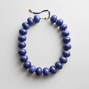 Joan Semi-Precious Necklace - Lapis