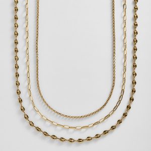 Taylor Waterproof Necklace Set - Gold