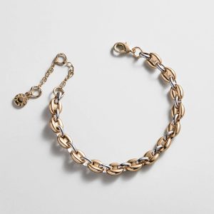 Thalia Mixed Metals Bracelet - Gold/Silver
