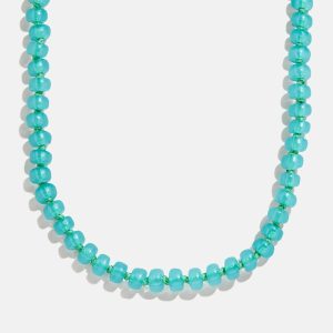 Bead-azzled Kids Necklace - Sky Blue