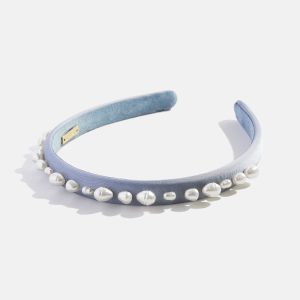 Pearls Please Kids' Headband - Blue