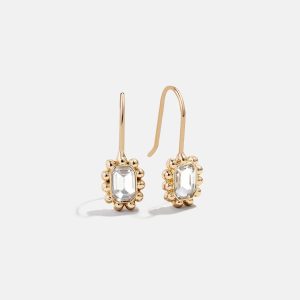 Fiona Kids' Drop Earrings - Gold/Pav??