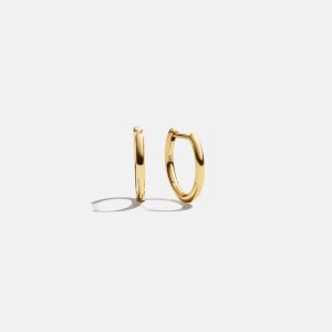 Verbena 18K Gold Earrings - 12MM