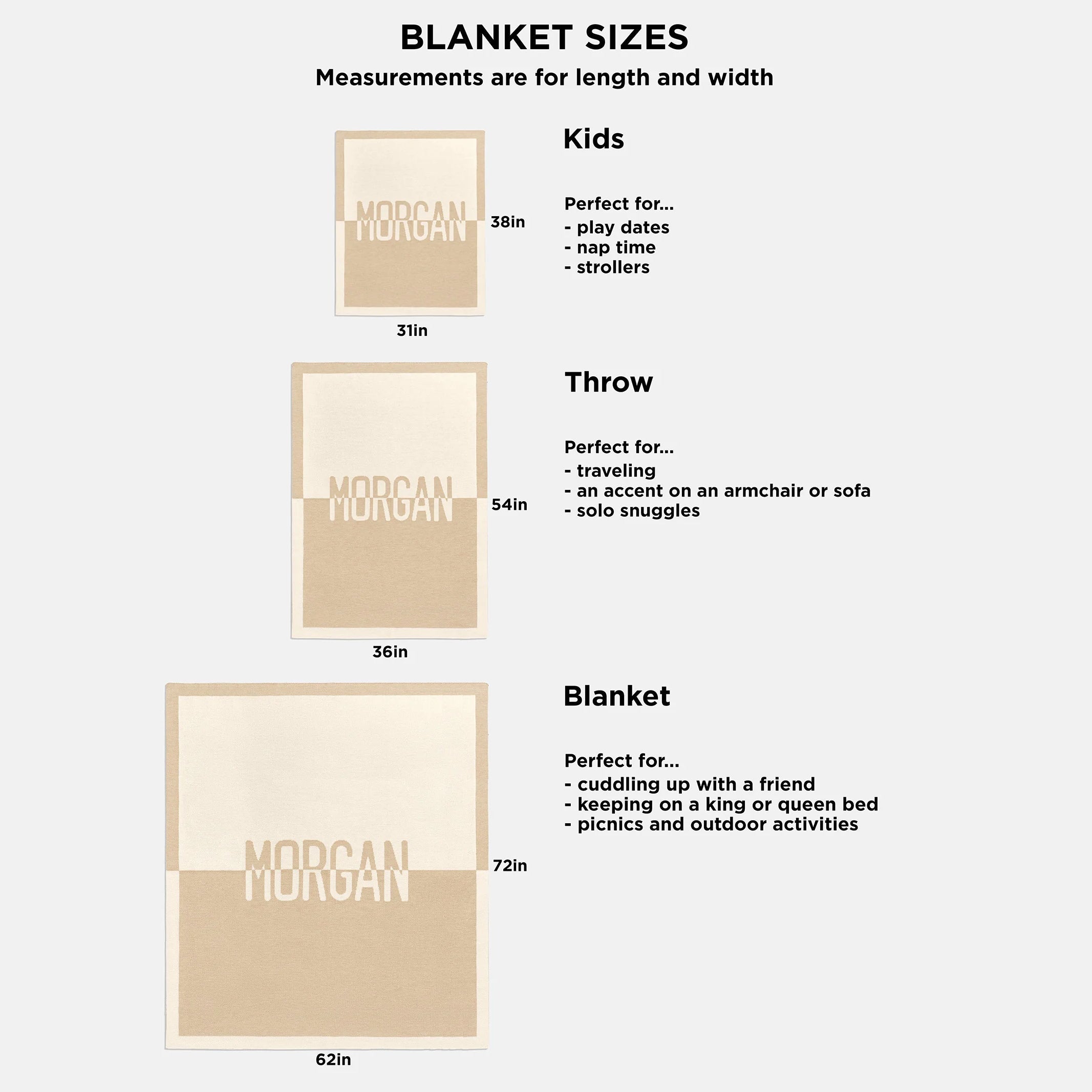 Subtly Scalloped Custom Blanket - Navy/Blue - Image 4