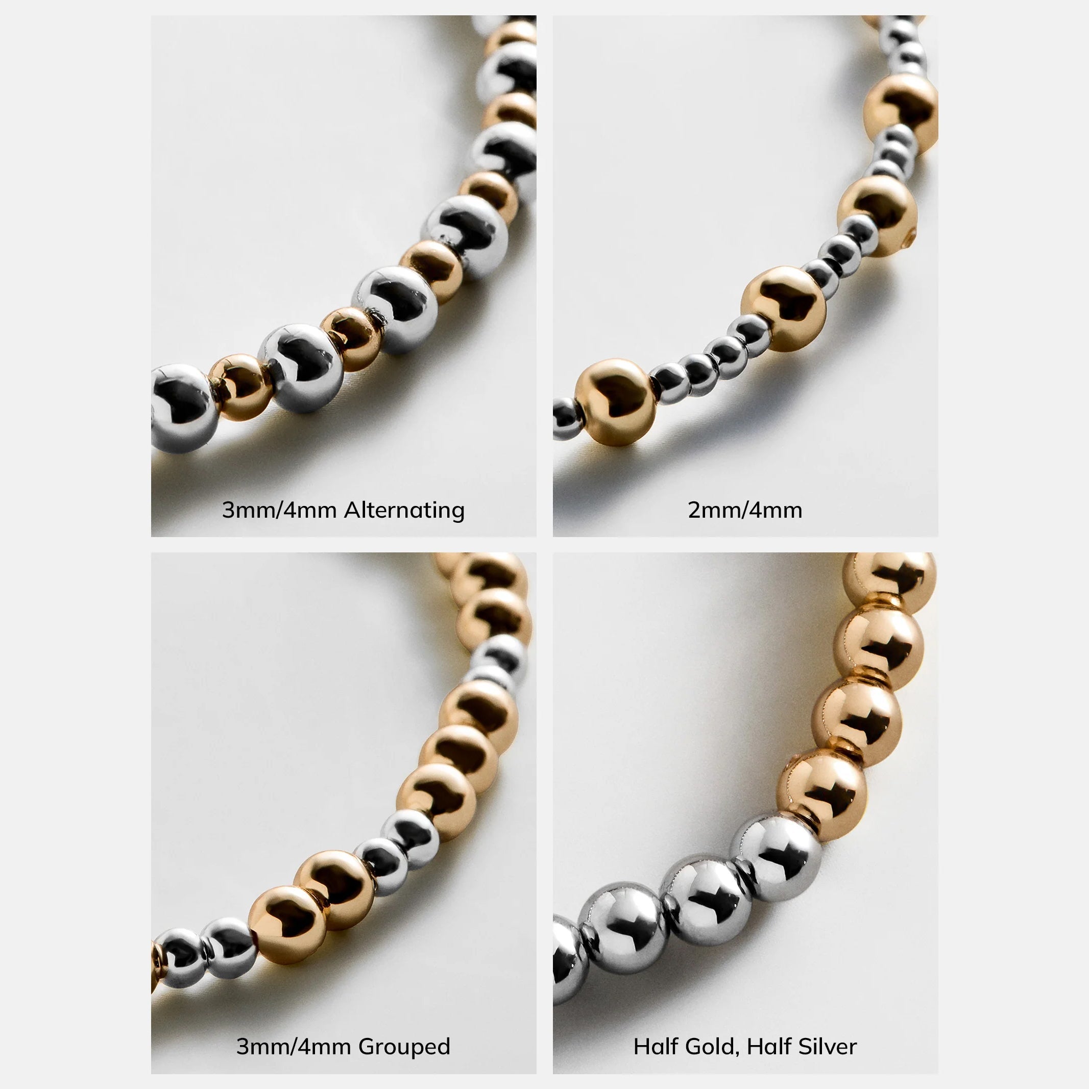Chelsea Pisa Bracelet - Half Gold/Half Silver - Image 5